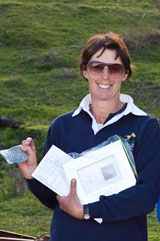 17. Shelly Ison with her twelfth buckle, Brookvale 2009 (photo by Robert McArthur)