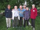 Riders and vet of 1982 (left to right): Allan Robertson, Richard Chapman, Searle Johnston, Bryan Kidman, Judith Perkins and Kath Dyason (photo by Uros Rokvic)